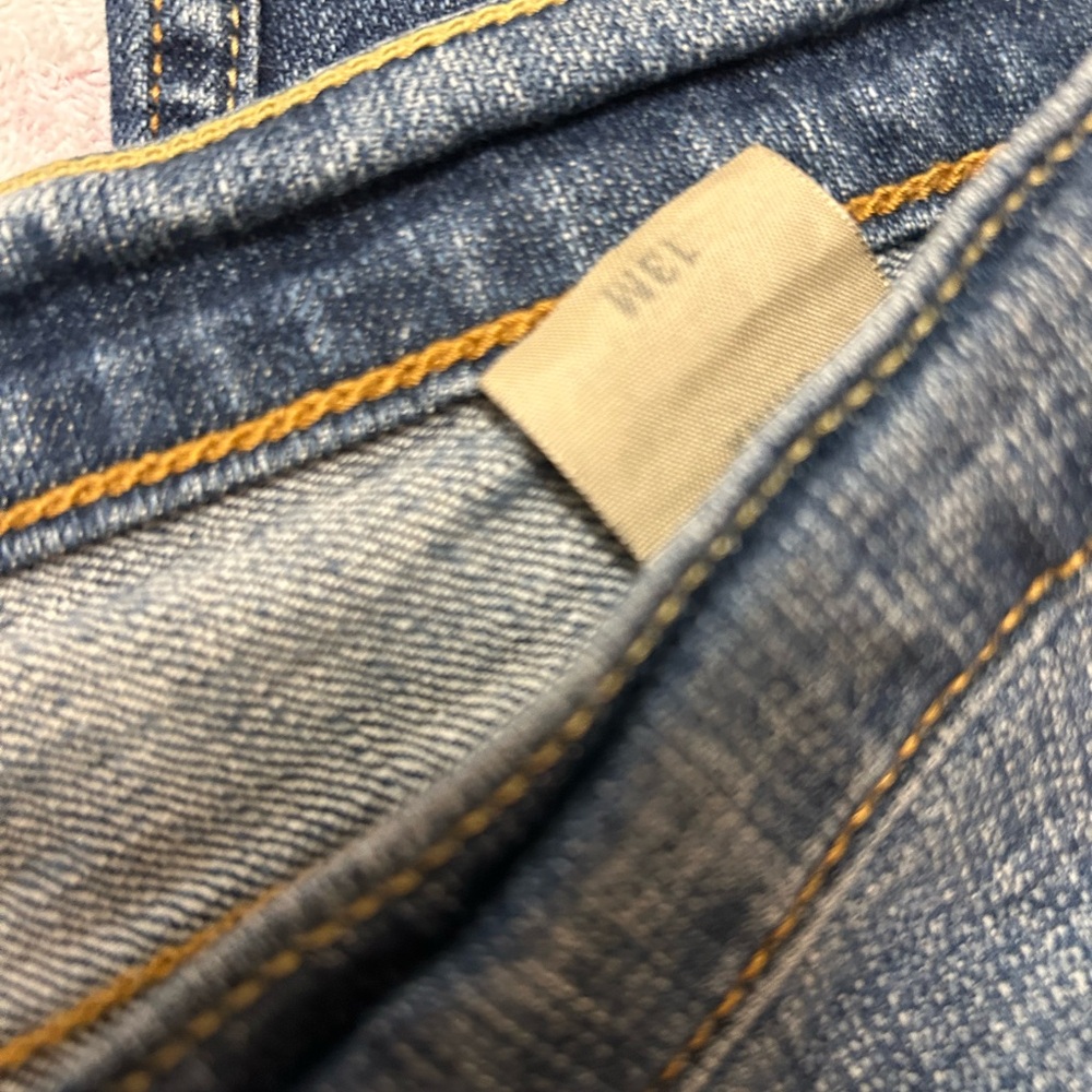 Levi’s 528 Curvy‎ Bootcut Jeans Women’s Dark Wash Boot Cut Size13 - Picture 5 of 9